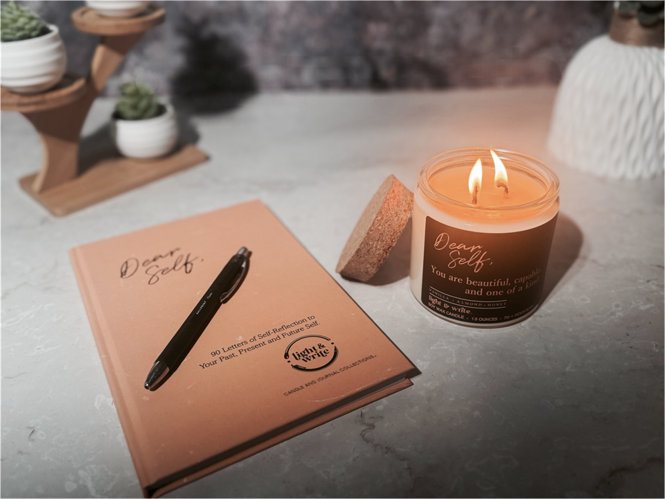 'Dear Self' Soy Candle - Image 2