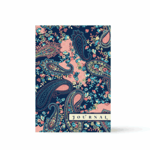 Paisley Print - Lined Blank Journal