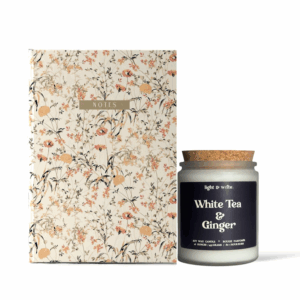 Summer Florals Blank Light & Write Candle & Journal Gift Set