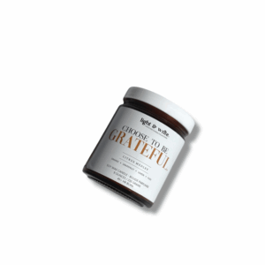 'Choose To Be Grateful' Soy Candle