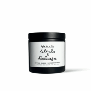 Write & Release Candle (Special Edition Candle for Write-it-Out Wednesdays)