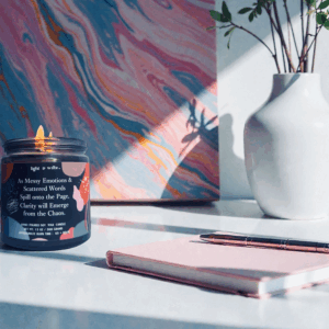 Alternative view of Clarity from the Chaos - A Seven Lights Candle