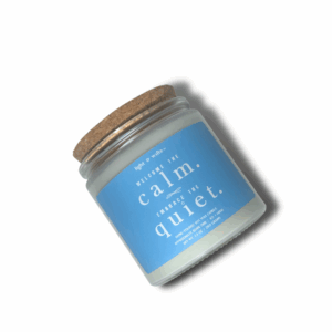 Welcome the Calm. Embrace the Quiet - A Seven Lights Candle