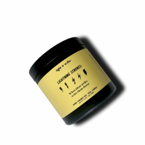 Lightning Strokes - A Seven Lights Candle